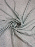 Silver Blush Dot — Italian Silk Jacquard fabric, TG-044