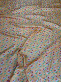 Pastel Confetti Garden — Italian Silk Jacquard fabric, TG-097