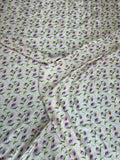 Pearl Green Mini Floral — Italian Silk Jacquard fabric, TG-103