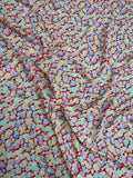 Pastel Mini Mosaic — Italian Silk Jacquard fabric, TG-133
