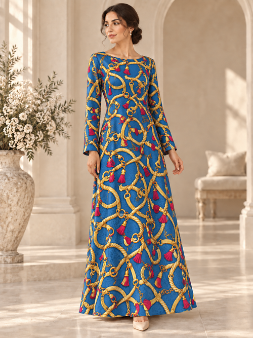 TG-155 — AI model styling illustration based on the original fabric; fabric sold separately, garment not included.
