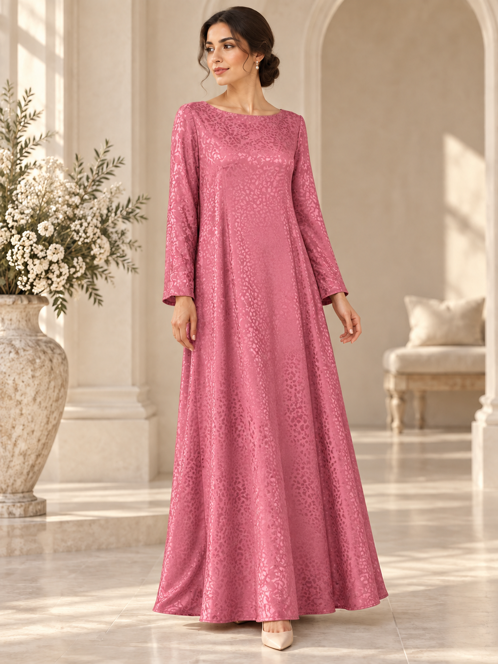 TG-237 — dress styling illustration; fabric sold separately