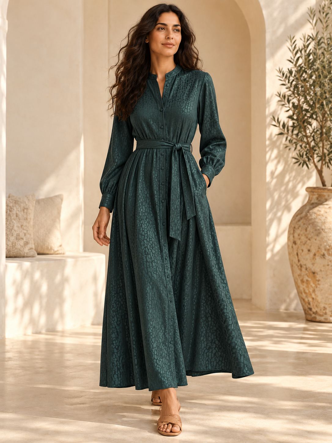 TG-238 — dress styling illustration; fabric sold separately