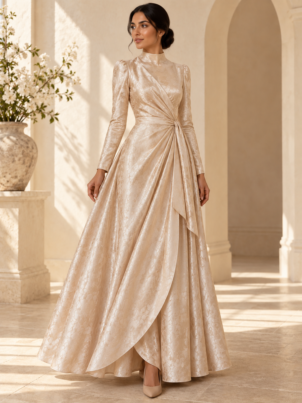 TG-240 — dress styling illustration; fabric sold separately