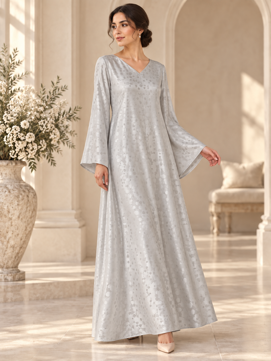 TG-241 — dress styling illustration; fabric sold separately