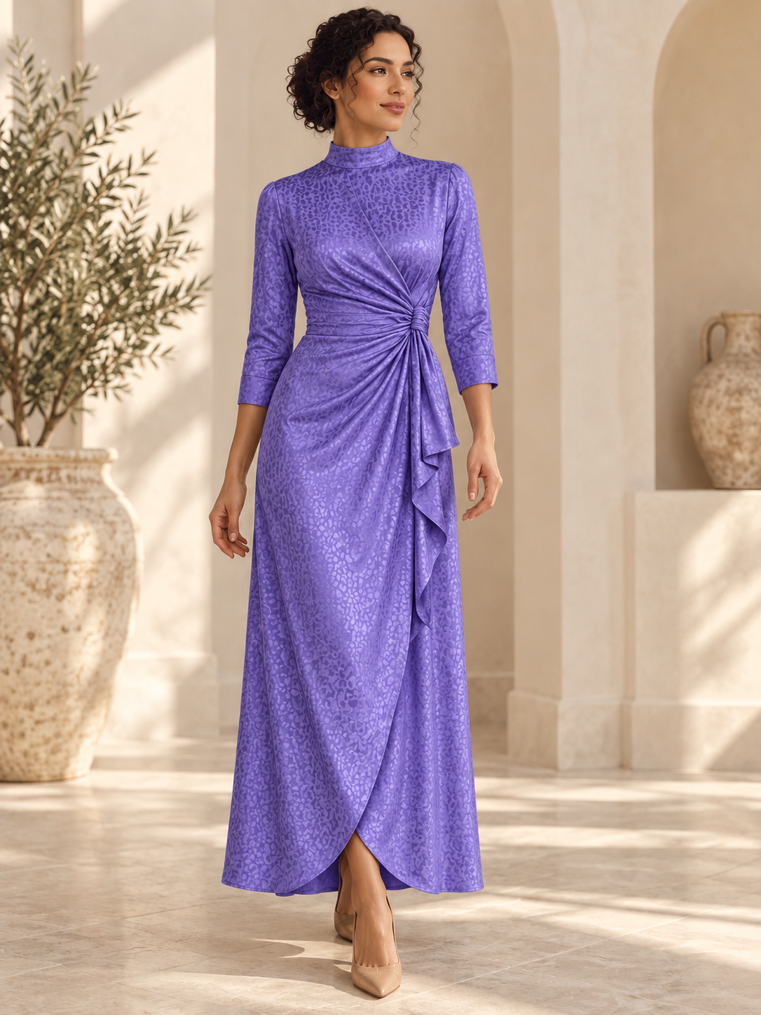 TG-245 — dress styling illustration; fabric sold separately