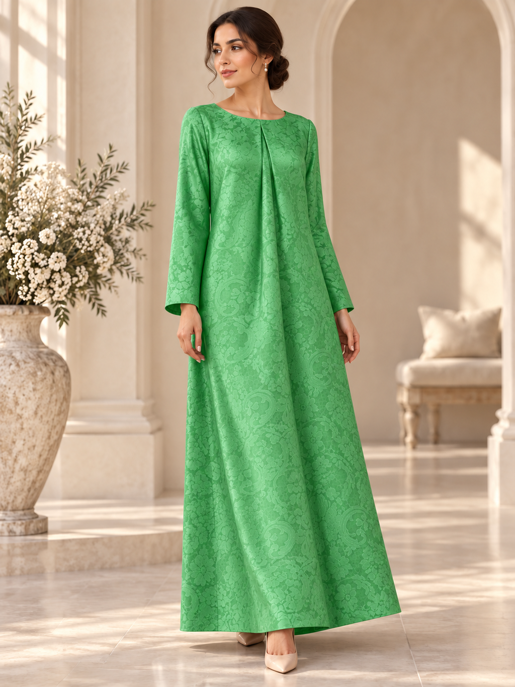 TG-246 — dress styling illustration; fabric sold separately