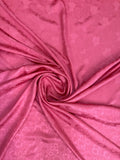 fuchsia pink tonal Italian silk jacquard fabric from Como — TG-247
