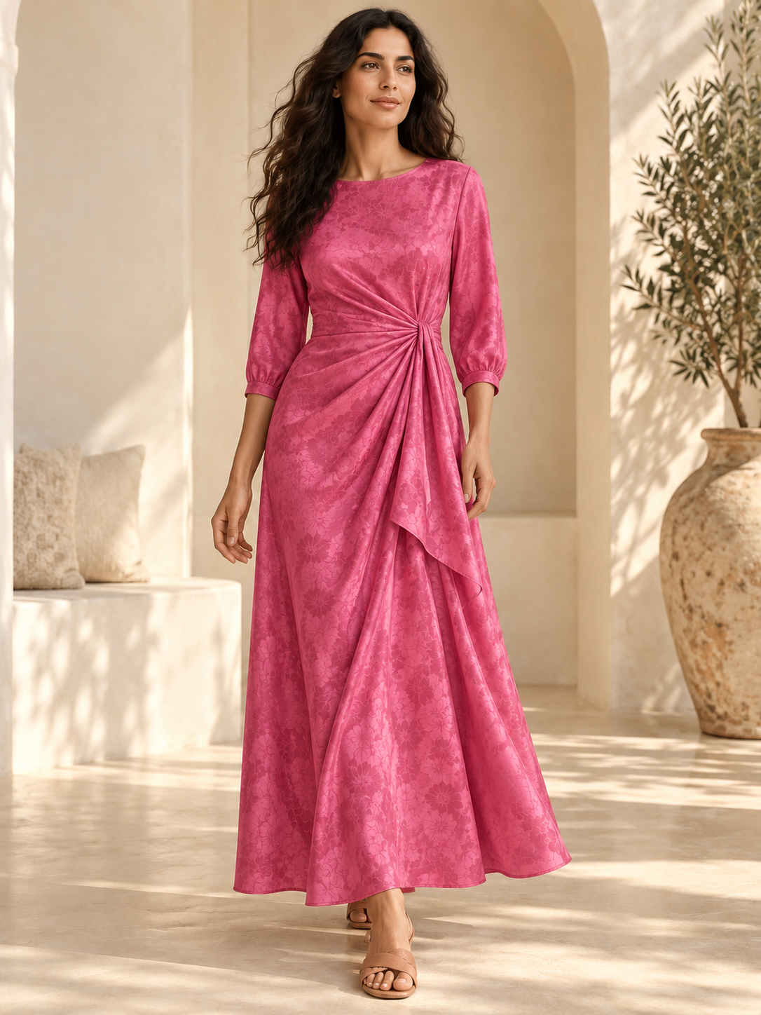 TG-247 — dress styling illustration; fabric sold separately