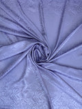 periwinkle blue tonal Italian silk jacquard fabric from Como — TG-248