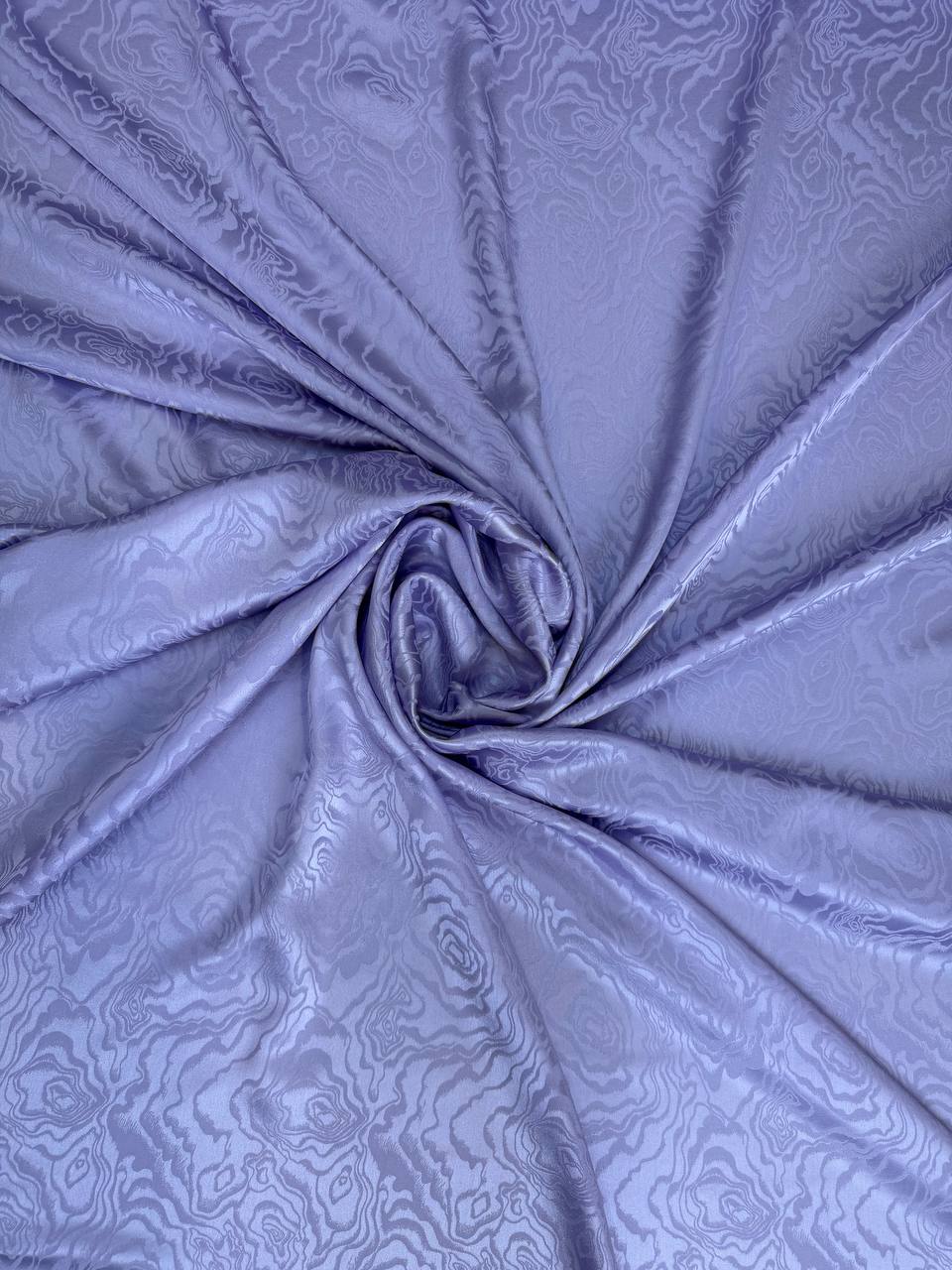 periwinkle blue tonal Italian silk jacquard fabric from Como — TG-248