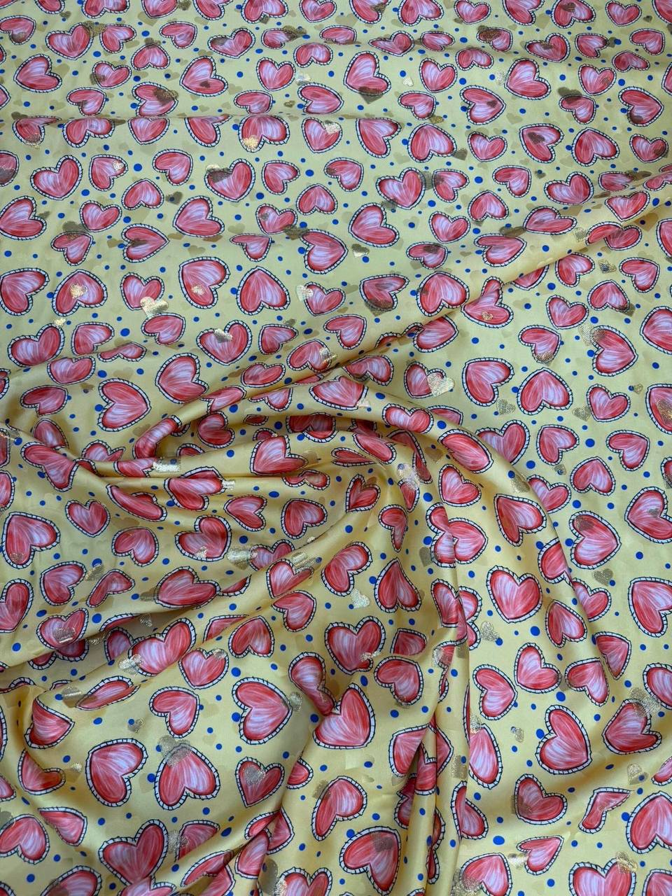 Sage Pink Decorative Motif — Italian Silk Jacquard Lurex fabric, TG-348