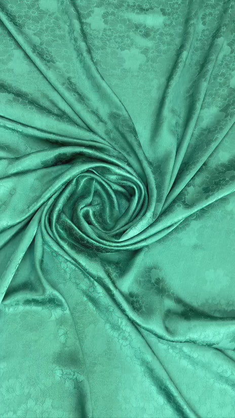 Original tonal Italian silk jacquard fabric movement — TG-259