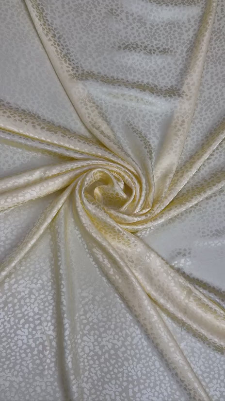 Original tonal Italian silk jacquard fabric movement — TG-251