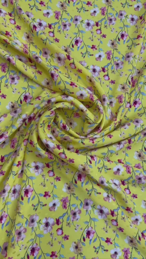 Original Como Silk Atelier fabric movement video