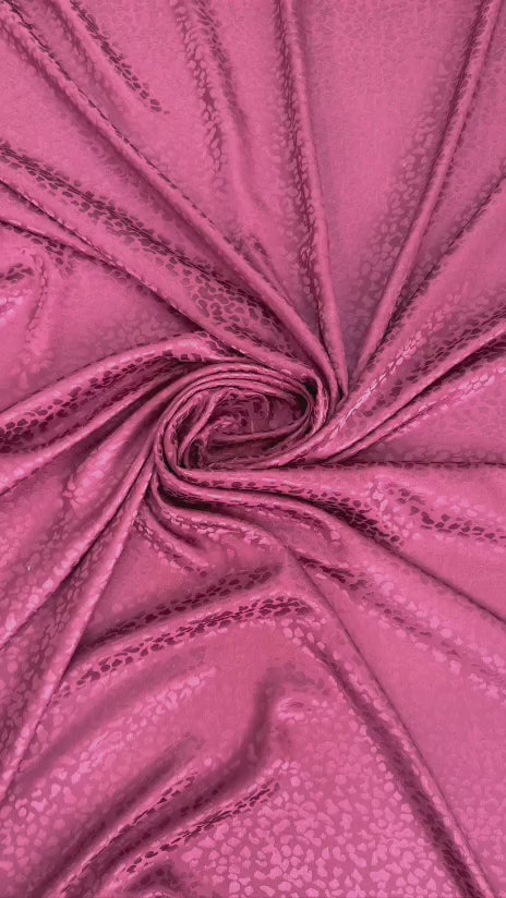 Original tonal Italian silk jacquard fabric movement — TG-237