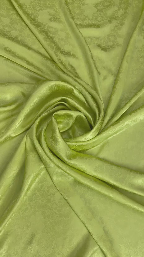 Original tonal Italian silk jacquard fabric movement — TG-255