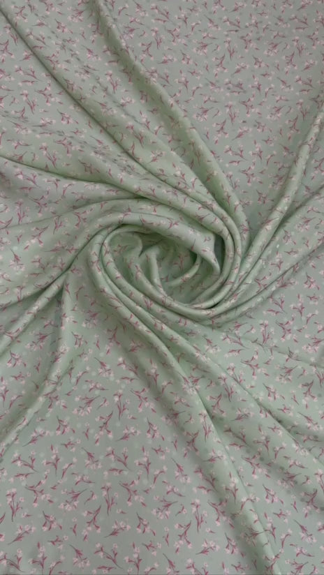 Original Como Silk Atelier fabric movement video