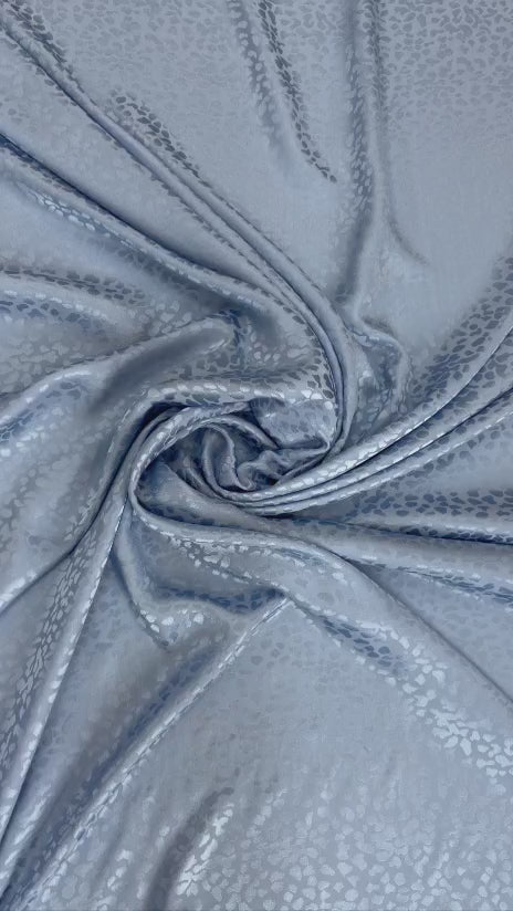 Original tonal Italian silk jacquard fabric movement — TG-242