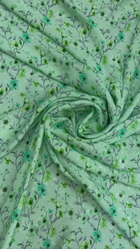 Original Como Silk Atelier fabric movement video
