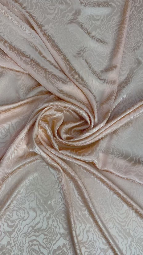 Original tonal Italian silk jacquard fabric movement — TG-249
